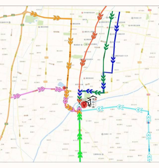 【路线图】怎样走进濮水小镇?最后一个亮了!