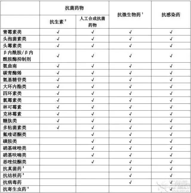 2 图分清「抗生素」和「抗菌药物」