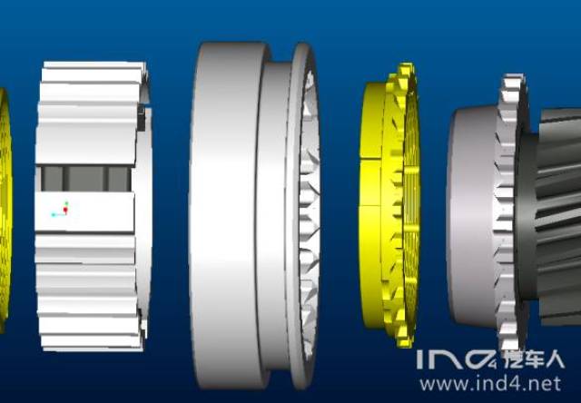 ind4原创丨聊一聊传动切换元件——同步器