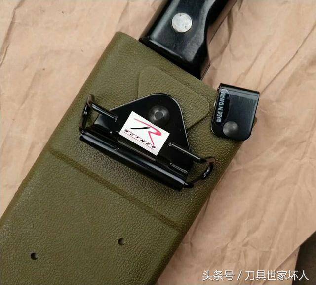 刀为越战期间美国制造,军版不可多得,越战美军18剁军用砍刀