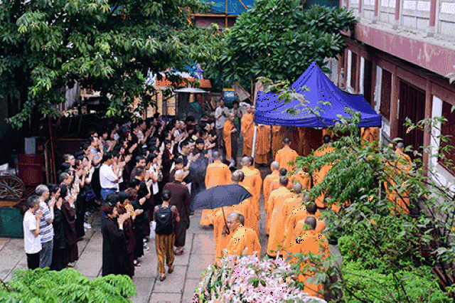 光孝寺水陆法会第六天丨举行瑜伽焰口法会(明日法会