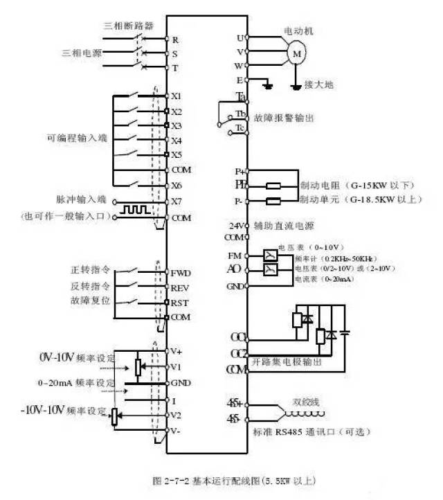 变频器接线图