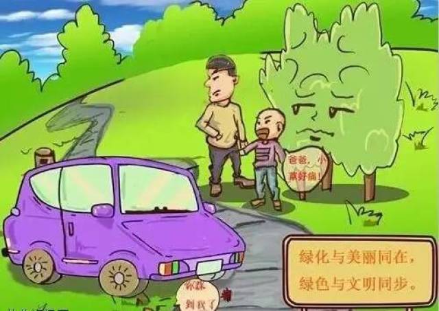 呼吁爱护小区绿化带—暨禁止在绿化带内种菜,停车,堆放杂物的通知.