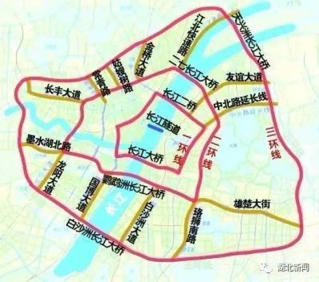 20条地铁9座过江通道未来的武汉交通真的很任性