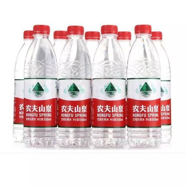 农夫山泉矿泉水550ml整件/24瓶 促销价:35.00