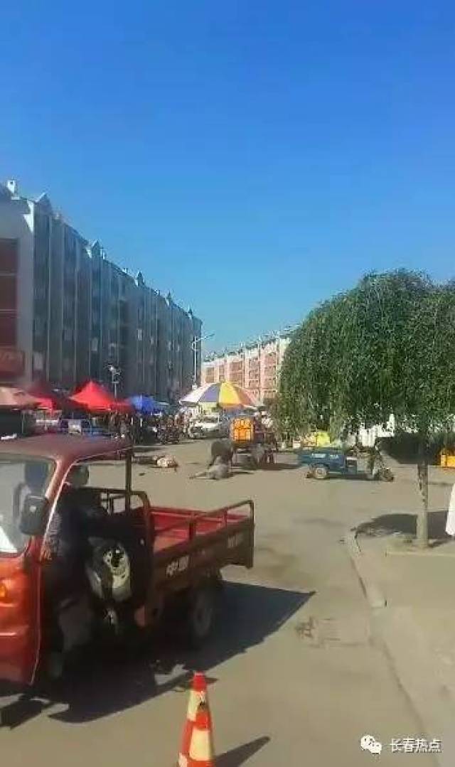 长春九台福星市场杀人事件,猪肉摊位纷争一男两女死亡!