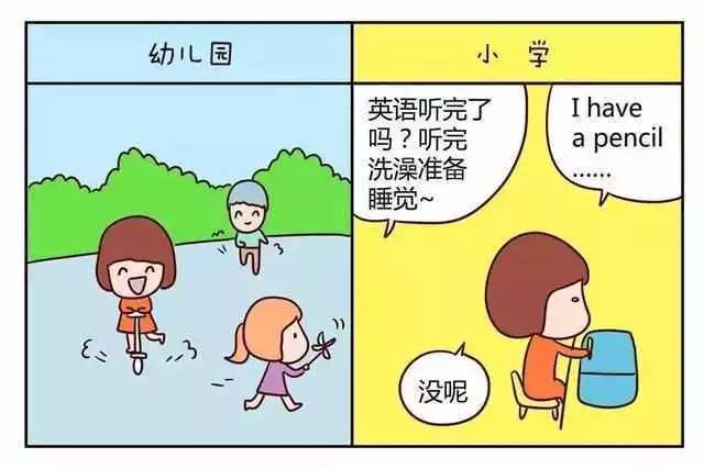 开学季|暑假结束,看小学与幼儿园的区别,宝妈有没有中招呢!