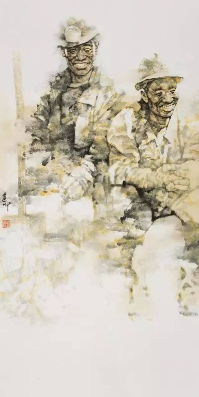 人物画传承学术邀请展 赵建成,刘少宁,康晓铭,左圣楠师生作品欣赏