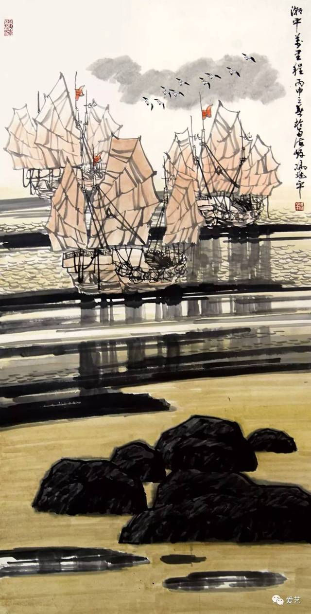 海上丝路情|冯兆平中国画作品展
