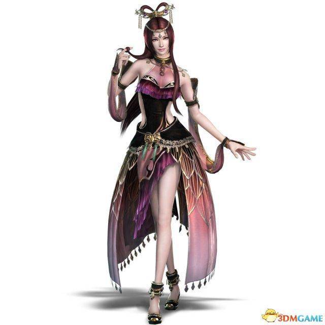 《真三国无双8》貂蝉设定图公布 妖艳舞姬性感无比