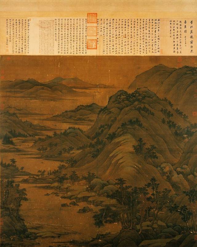 潇湘图(局部)