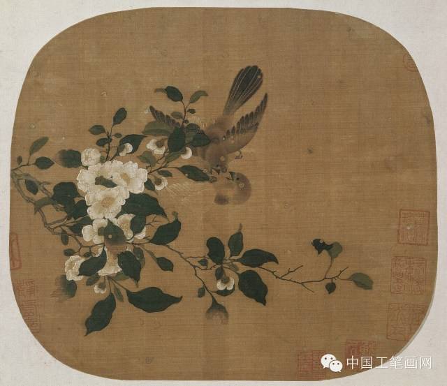 宋代花鸟画团扇小品精选(五十四幅)