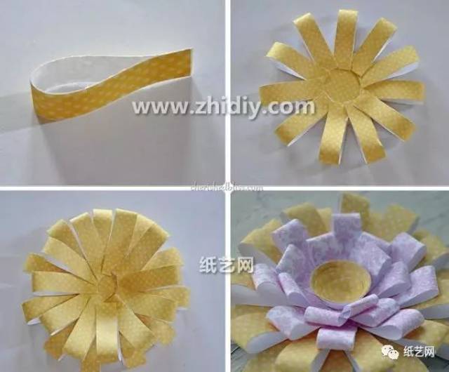 教师节简单手工礼物装饰纸花的快速制作方法教程