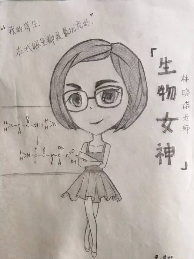 快来认领你的老师——丽中举行"画出我心中的好老师"漫画大赛