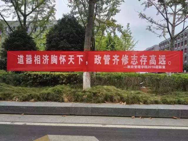 大学迎新横幅全面上线,看如何脑洞大开!最后一条,简直