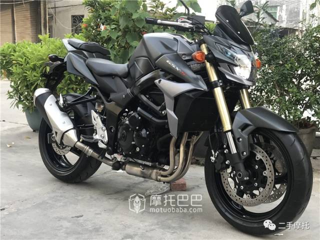 二手摩托 铃木 gsr750 四缸水冷电喷街车-摩托巴巴