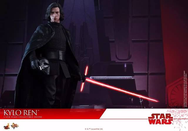 hottoys 1/6 mms438《星球大战8:最后的绝地》--凯洛·伦 / kylo ren