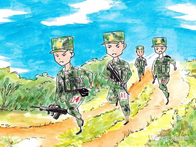 【漫画军营】一天是军人,一辈子是军人