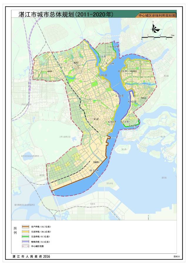 湛江最新城市总体规划公告,遂溪将被纳入主中心?