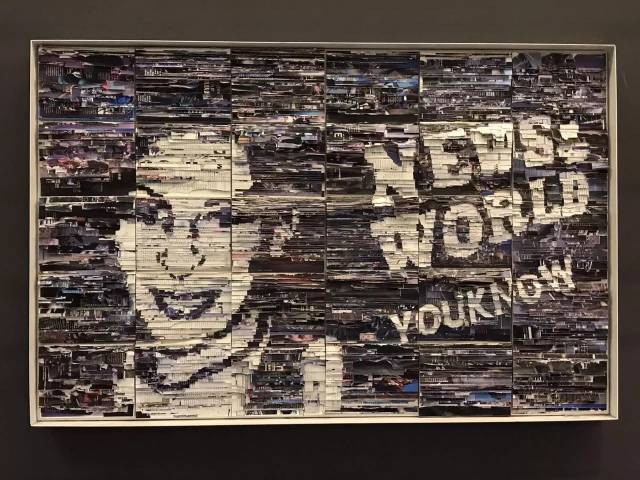 2017李枪个展“我将世界撕成碎片拼成了你的模样”在转转会Beijin