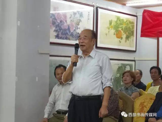 陕西省楹联学会名誉会长张骅致辞