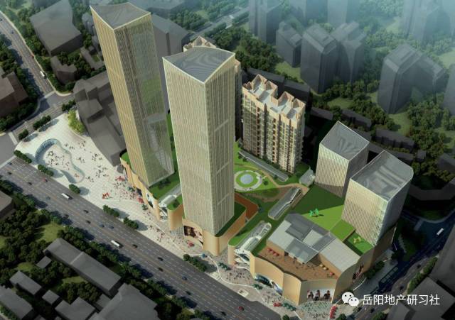 衡阳第一高楼260米,长沙560米双子塔开工 中部非省会城市第一高楼260米!6666
