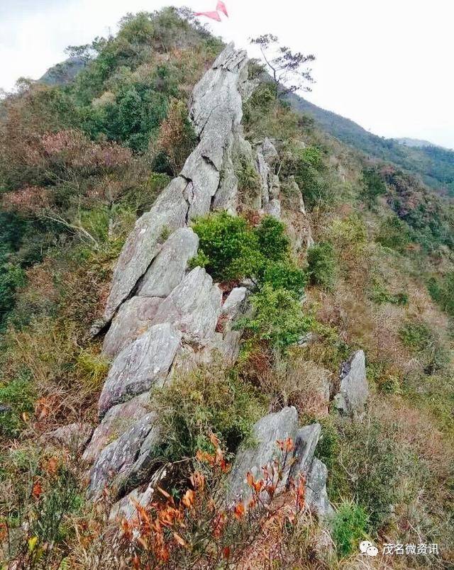 粤西农村自然风光,拍摄地:高州市马贵镇马坑阿公石自然风景区.