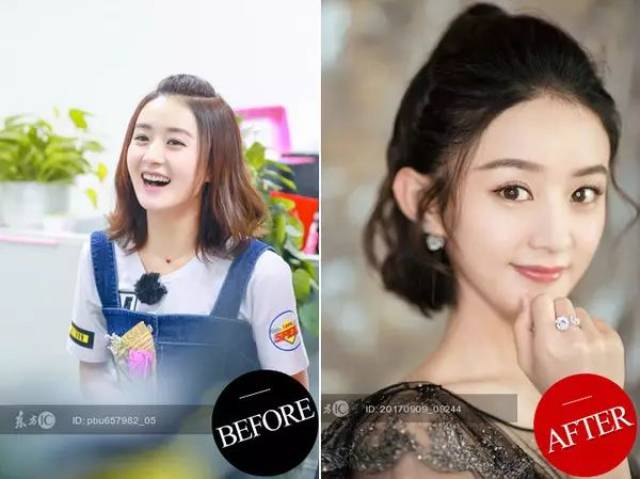 赵丽颖:剪一刀小三岁,颜值三连跳