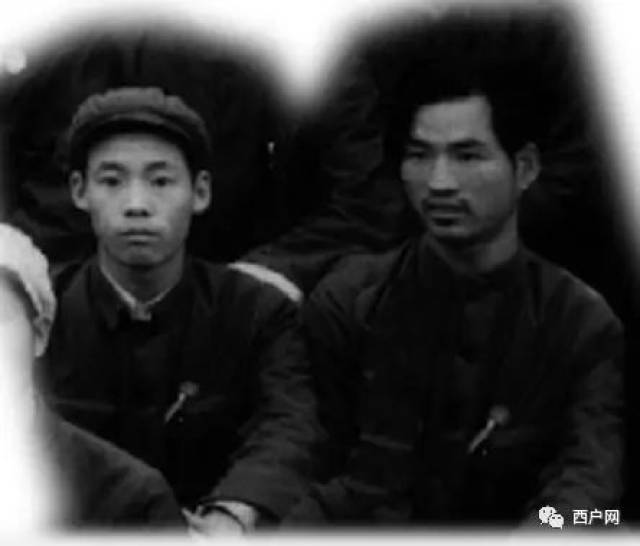 户县老照片——1951年张振县长调离鄠县