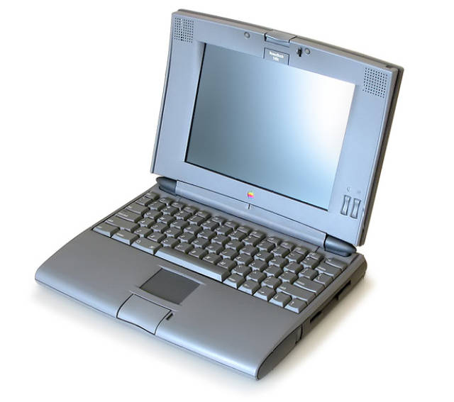 1994年的powerbook 540c!