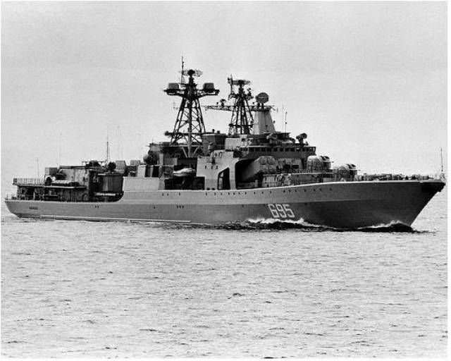 "无畏"号驱逐舰曾经是苏联海军的荣耀