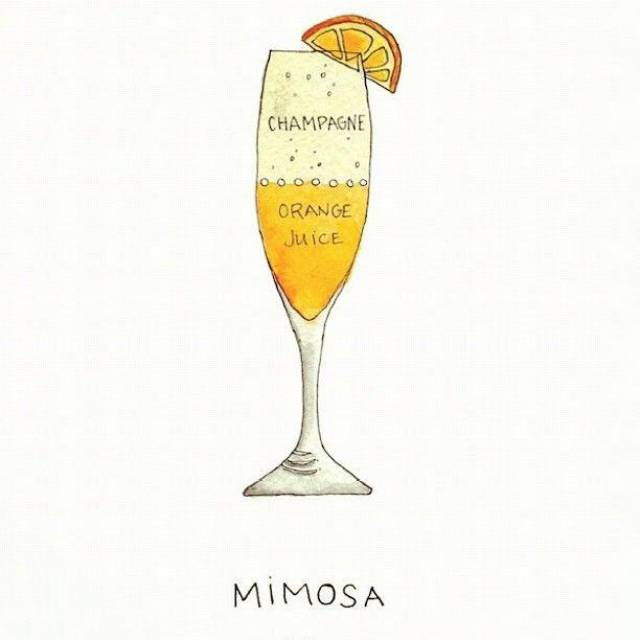 食荐| 含羞草(mimosa)鸡尾酒