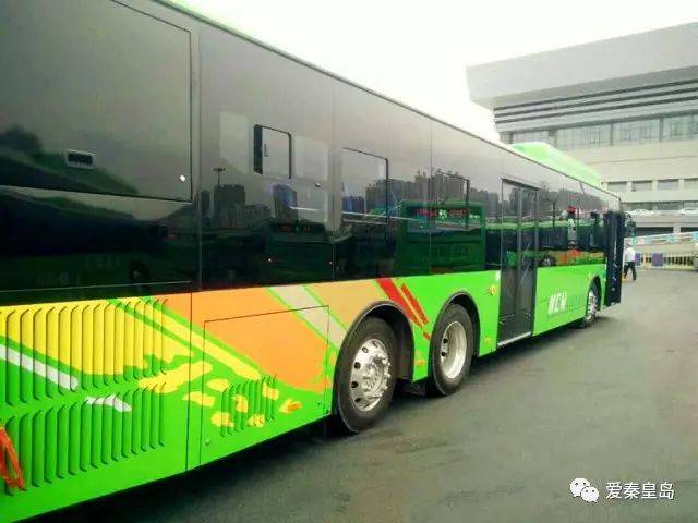 秦皇岛新增60台加长版,低入口公交车