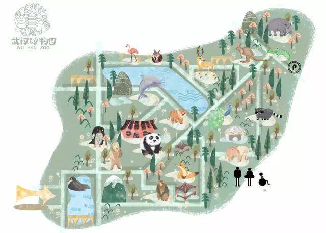 武汉动物园被设计师"爆改",最萌动物园诞生!