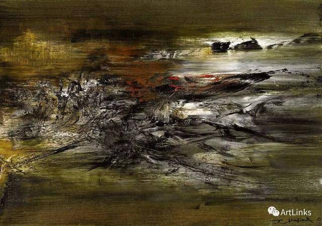 zao wou-ki|赵无极,融合东西方艺术的华裔法国画家