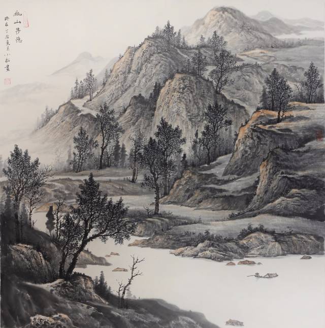 云山诗意|荣小松作品欣赏