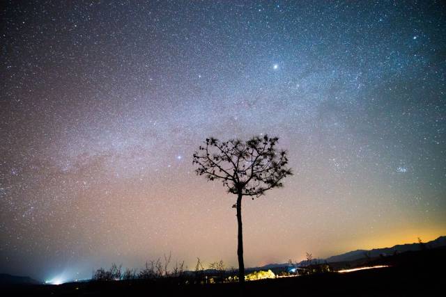 夜晚中最亮的星