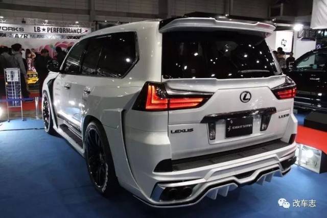 140万的lx570拿来玩宽体改装,这改完还能越野吗?