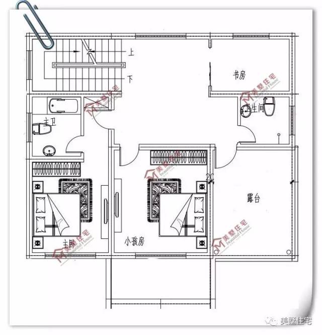 一层设有独立的柴火房正式农村建房的必备,堂屋的设计也是很符合农村