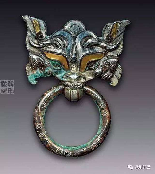 "铺首衔环"不都是全部用在大门上 汉代的陶器和青铜器以及画像石 墓门