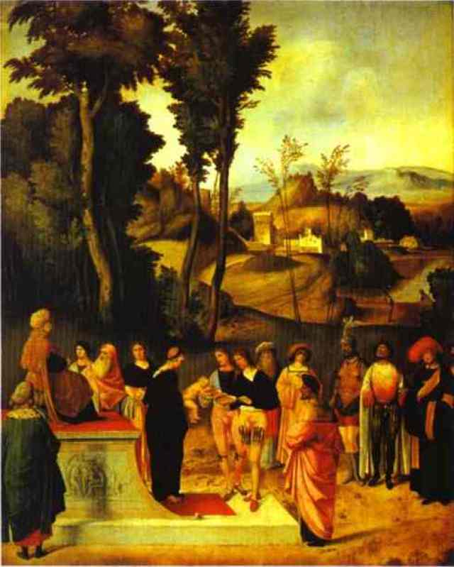 威尼斯派画家 giorgione 油画作品欣赏(上)