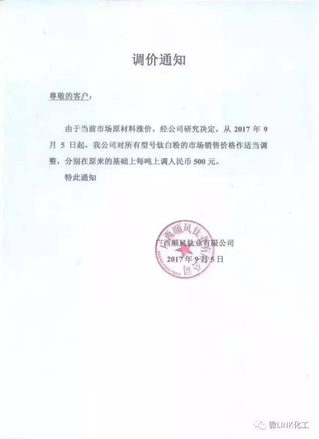 一大波涨价通知,涨价函,暂不接单,买不到货.刷爆