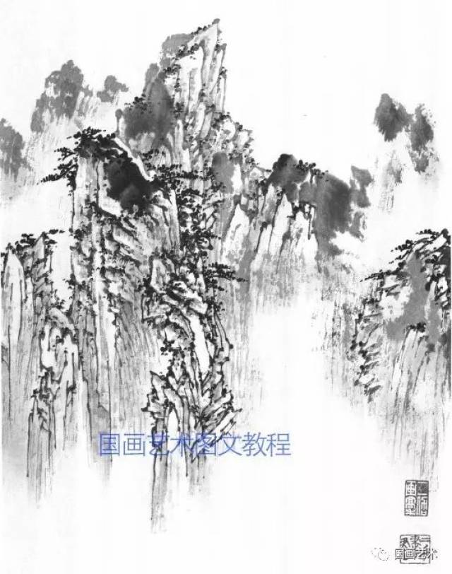 图文教程:山水画基础技法(5)