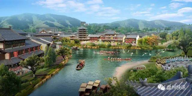 盘州旅游盘州市双凤古城开发建设定能建老出新重现古城风貌