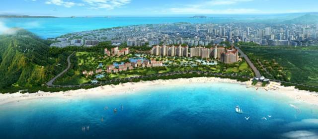 广西大型大水冲浪浴场——欢乐海岸,6万㎡的欢声笑语;标准18洞冠山海