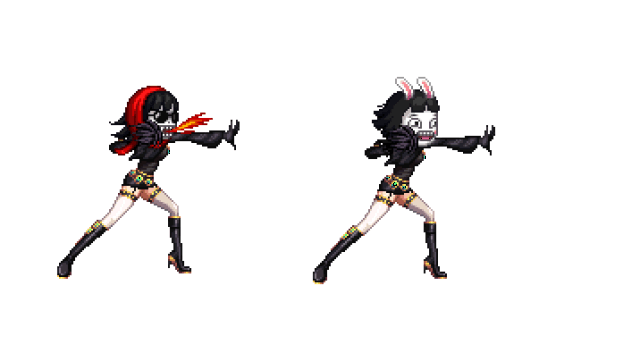 dnf韩服有表情包装扮和宠物,国服有冷兔,看完好想充钱