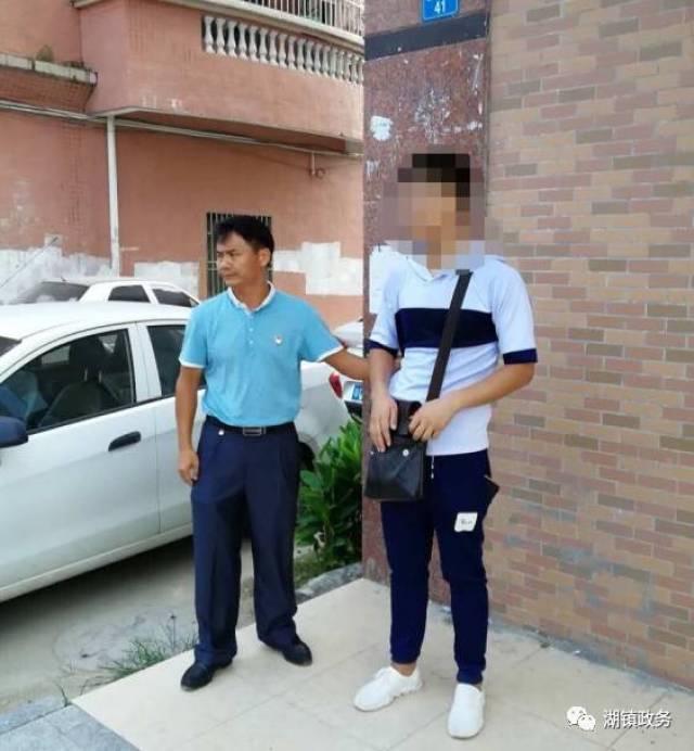 博罗湖镇:男子路边张贴"牛皮癣",结果被戴上手铐抓到派出所