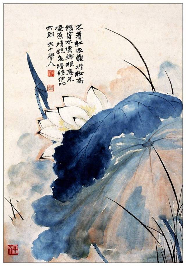张大千中国泼墨画家,书法家