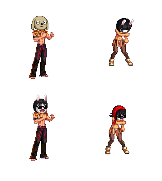 dnf韩服有表情包装扮和宠物,国服有冷兔,看完好想充钱