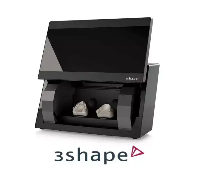 3shape d2000 仓式扫描仪 ● 将生产率提高40%:全新d2000多线扫描仪